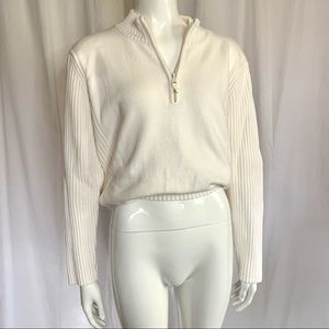Vintage Quarter Zip Sweater